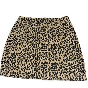 Alter’d State Zadie Leopard Skirt small